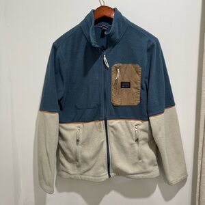 ROARK “Adventure Ready Goods” Colorblock Fleece Jacket‎ – Men’s Small
